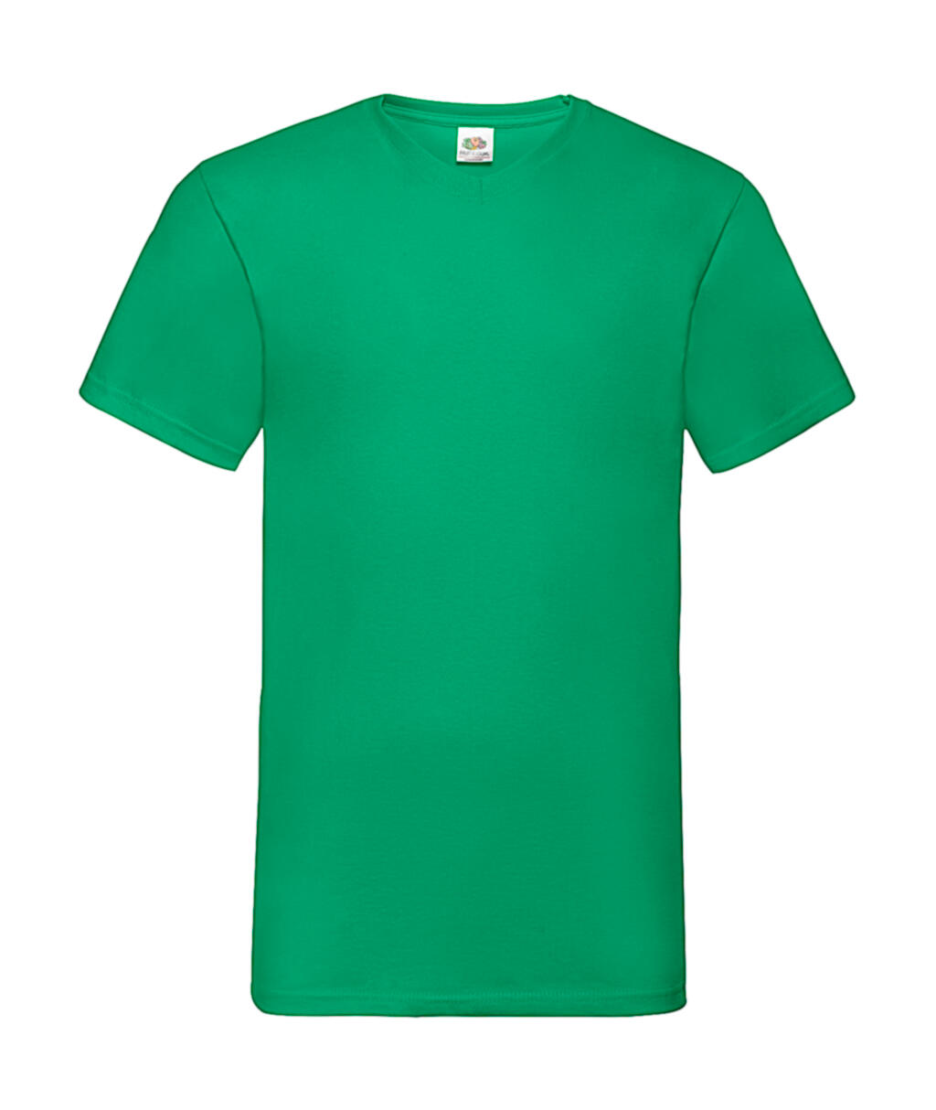 Camiseta cuello V Valueweight  Kelly Green