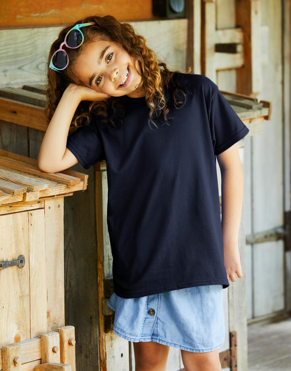  Fruit of the Loom Camiseta Iconic 195 T niñosotro