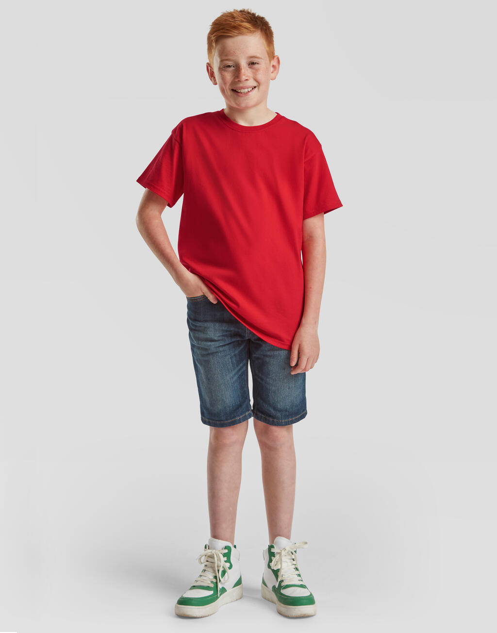  Fruit of the Loom Camiseta Iconic 195 T niñosotro