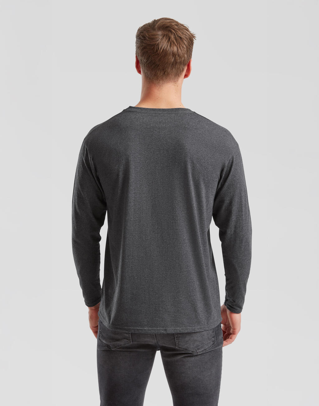  Fruit of the Loom Camiseta Value Weight manga largaotro