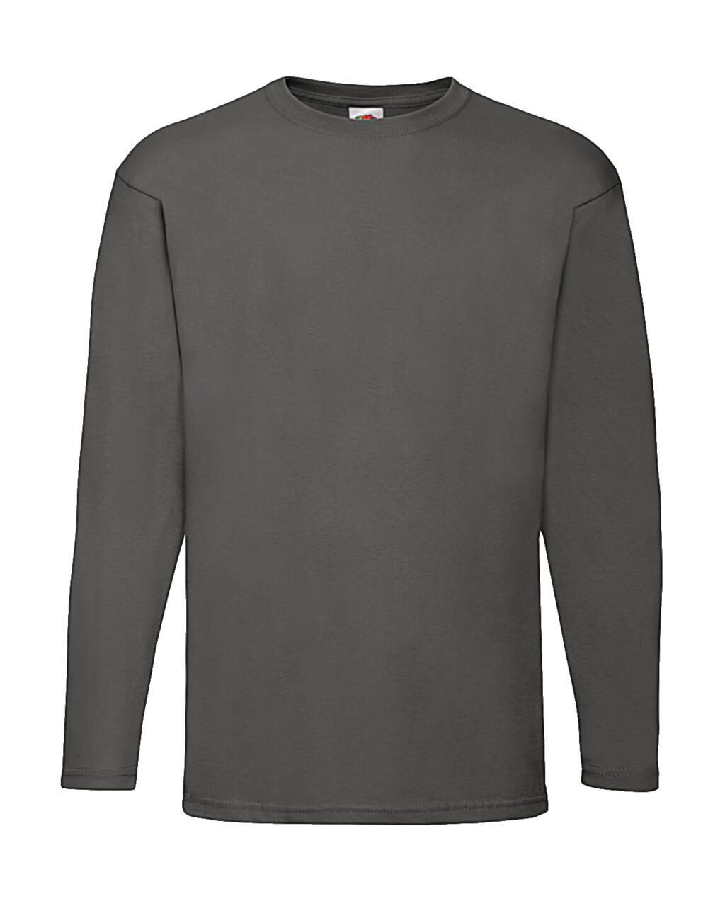 Camiseta Value Weight manga larga Light Graphite