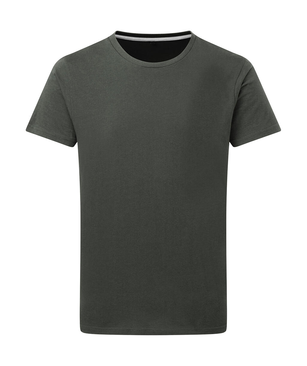 Camiseta Signature sin etiqueta Charcoal