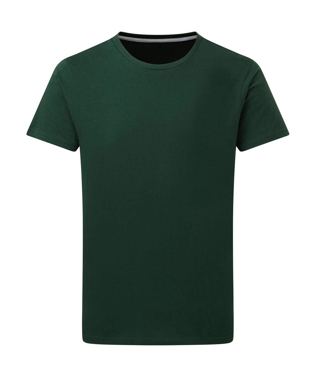 Camiseta Signature sin etiqueta Bottle Green