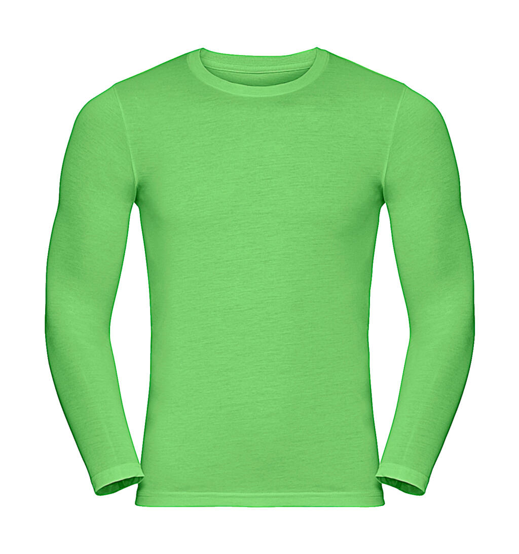 Camiseta HD manga larga hombre Green Marl