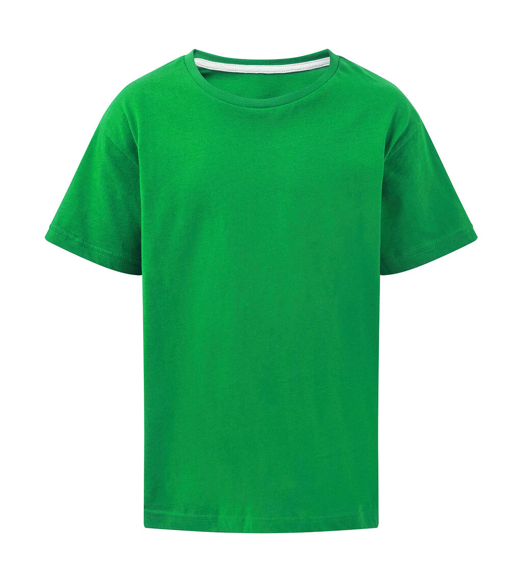Camiseta niño Signature sin etiqueta Kelly Green