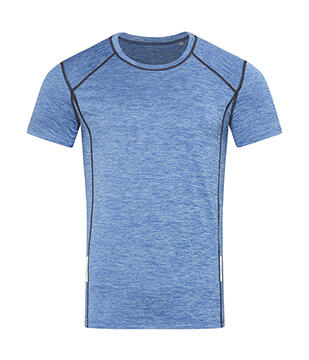 Camiseta deporte Reflect reciclado hombre  Blue Heather