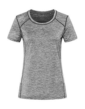 Camiseta deporte Reflect reciclado mujer  Grey Heather