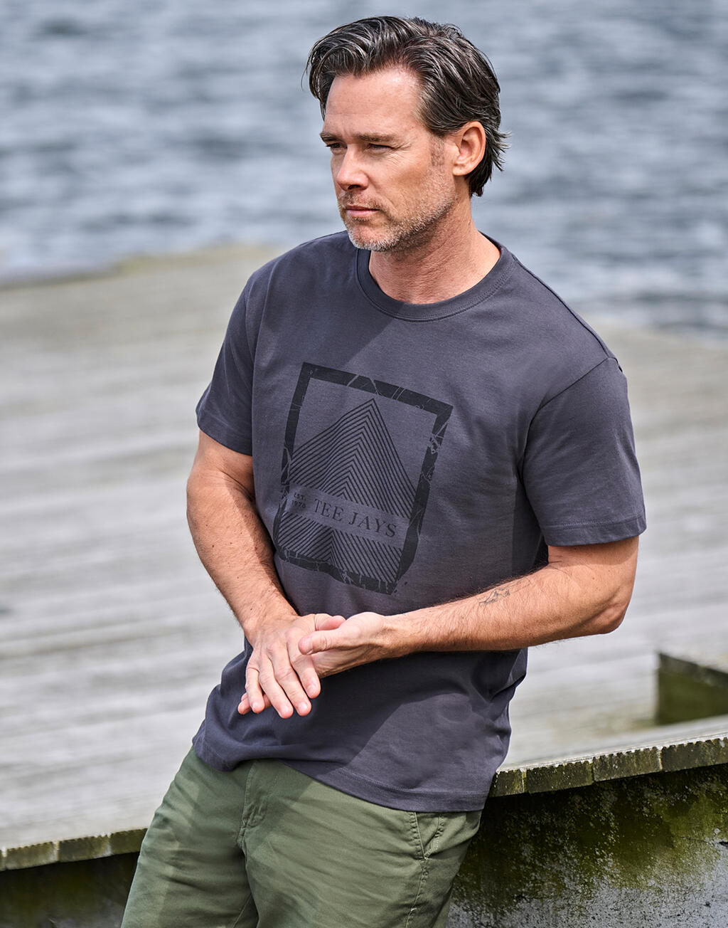  Tee Jays Camiseta Soft hombreotro