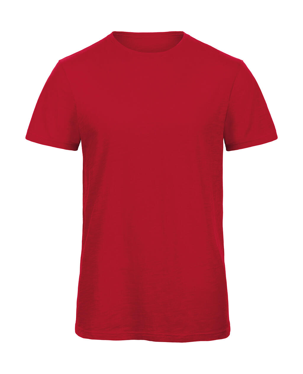 Camiseta Orgánica Inspire Slub hombre  Chic Red