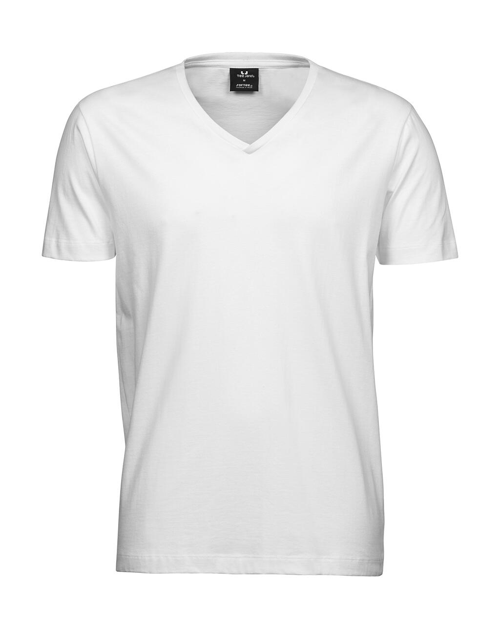 Camiseta Fashion cuello V hombre White