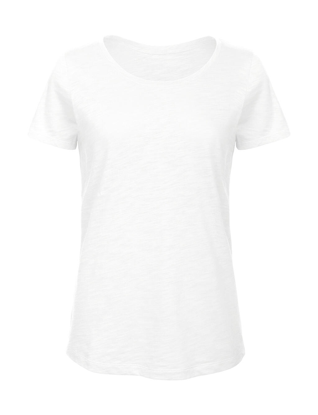 Camiseta Orgánica Inspire Slub mujer Chic Pure White