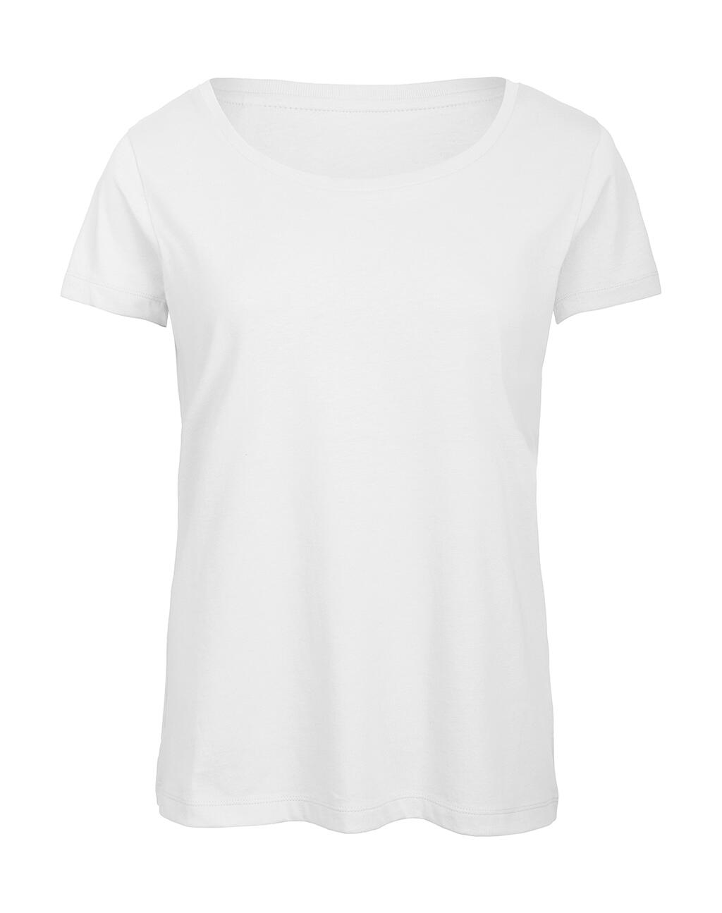 Camiseta Triblend/women T-Shirt White
