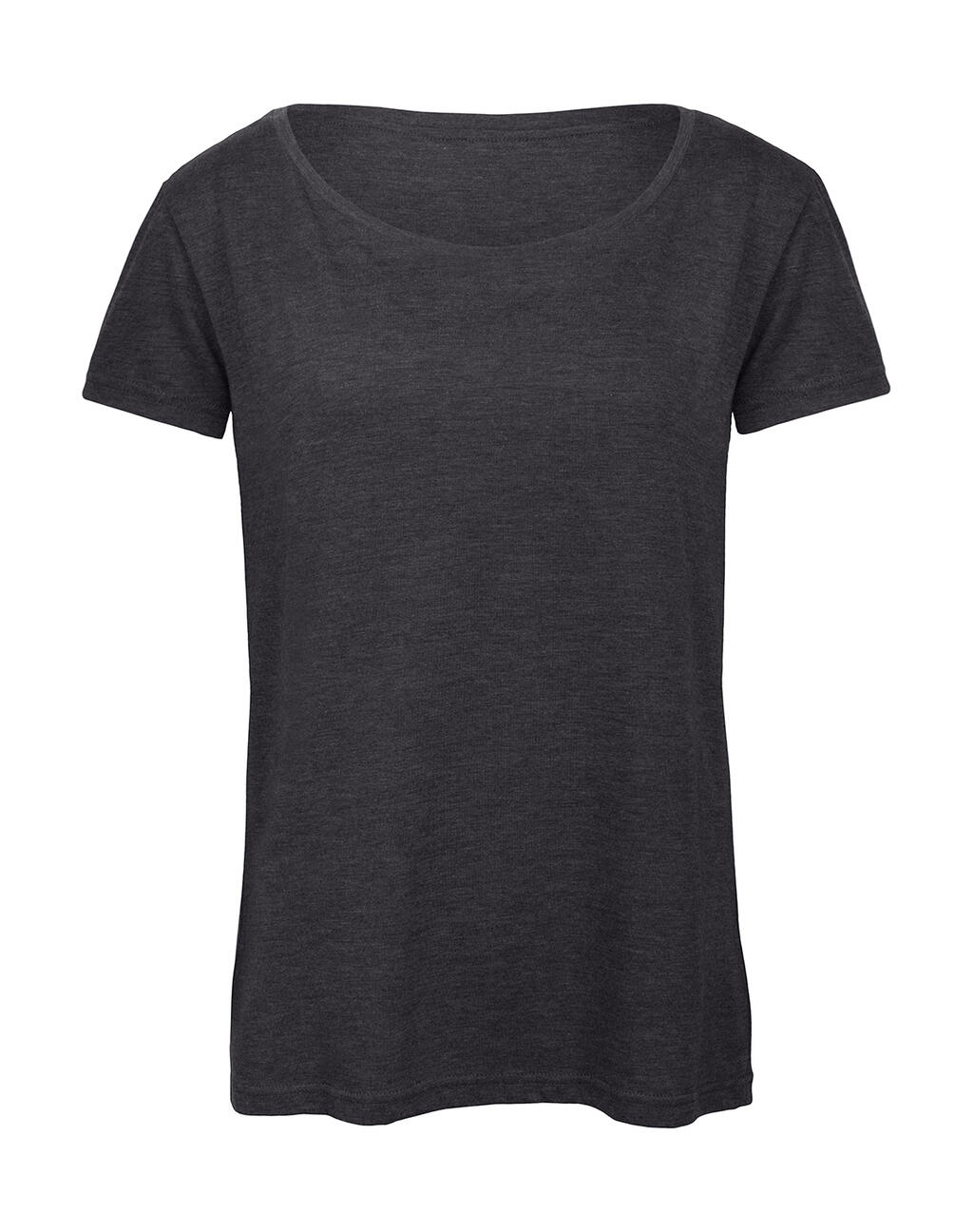 Camiseta Triblend/women T-Shirt Heather Dark Grey