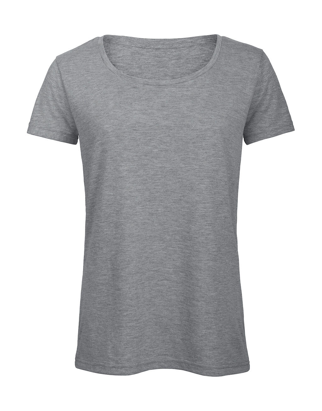 Camiseta Triblend/women T-Shirt Heather Light Grey