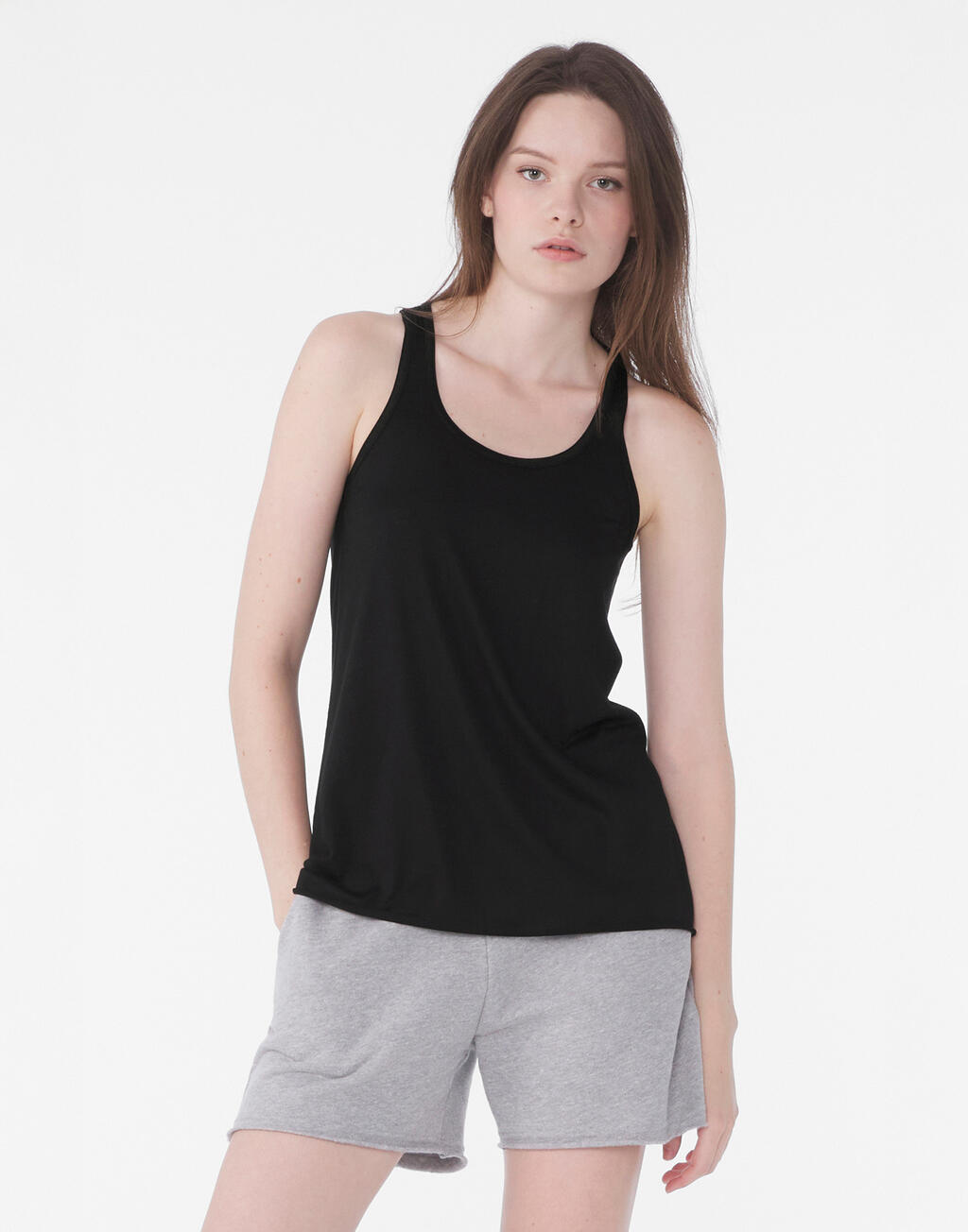  Bella Camiseta espalda nadadora ligera