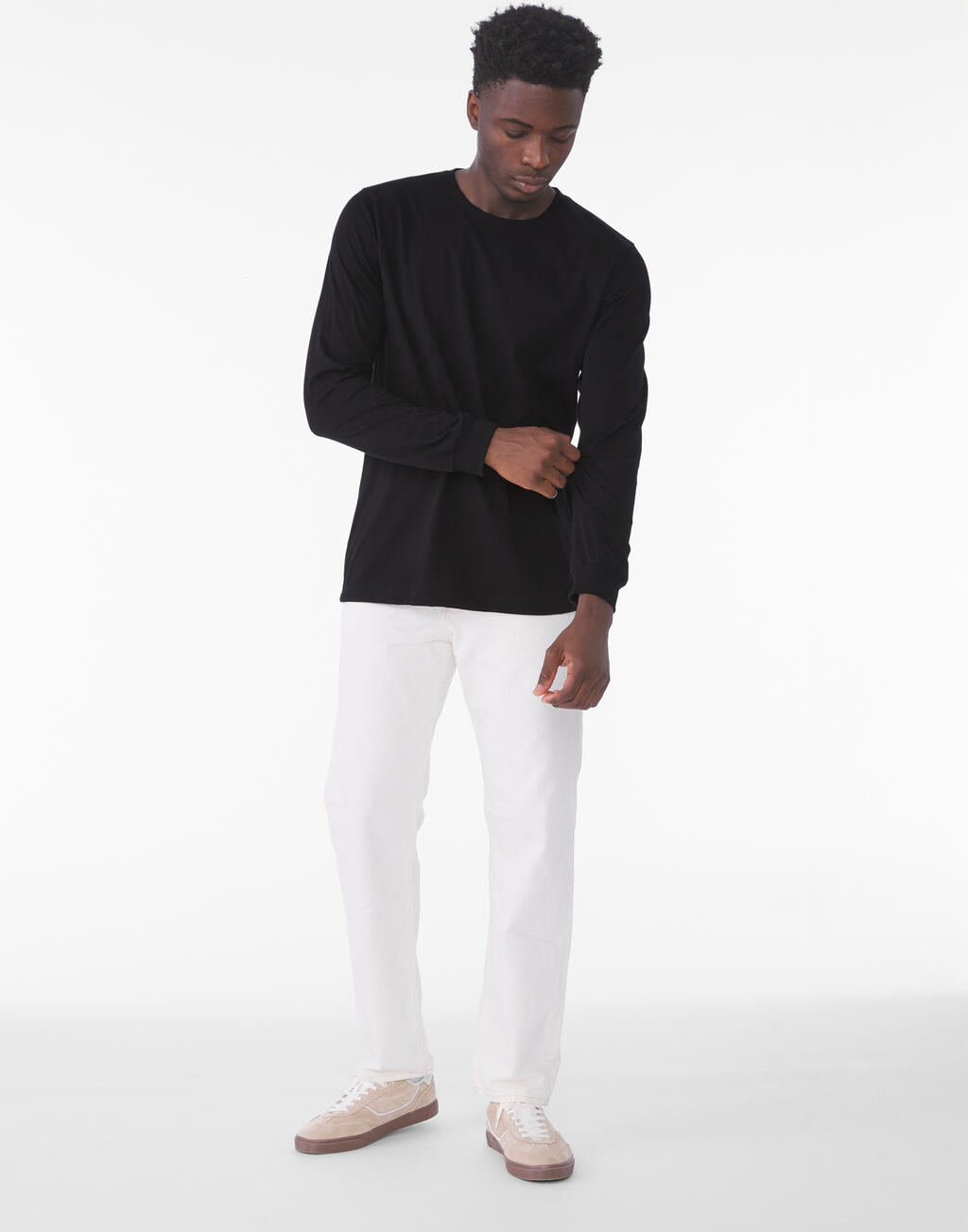  Bella Camiseta manga larga unisexotro