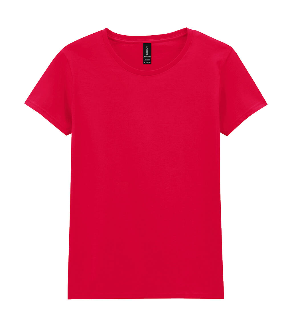 Camiseta Heavy Cotton mujer Red