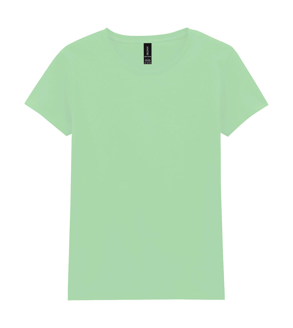 Camiseta Heavy Cotton mujer Mint Green