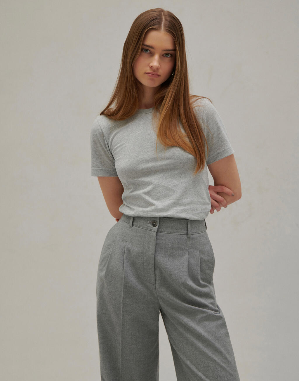 Camiseta unisex heather CVC