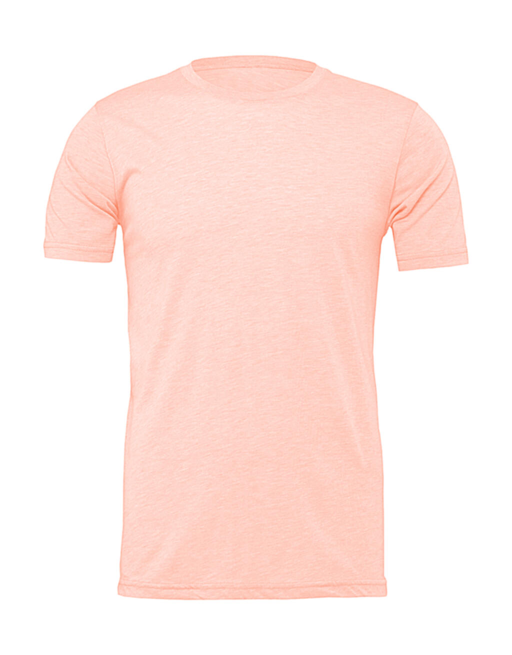 Camiseta unisex heather CVC Heather Prism Peach
