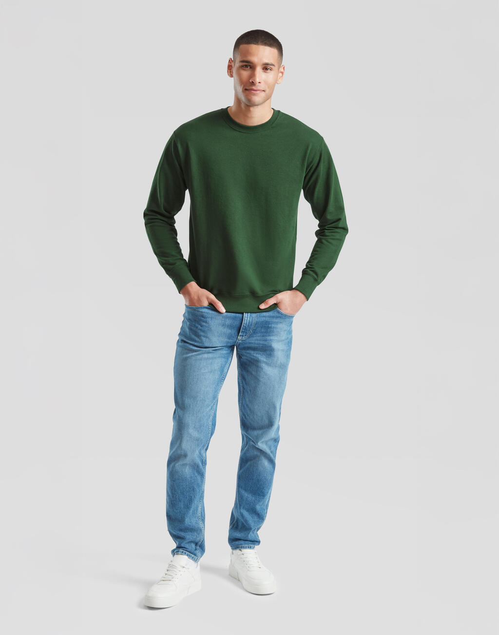  Fruit of the Loom Sudadera Lightweight mangas montadas hombreotro