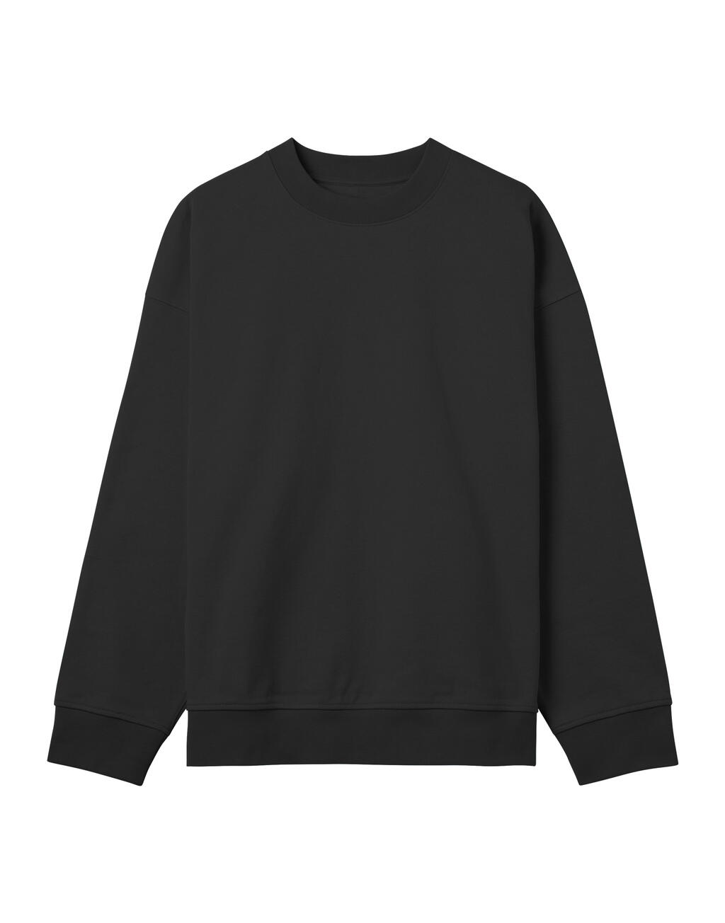 Mens Boxy Sweatshirt Off Black