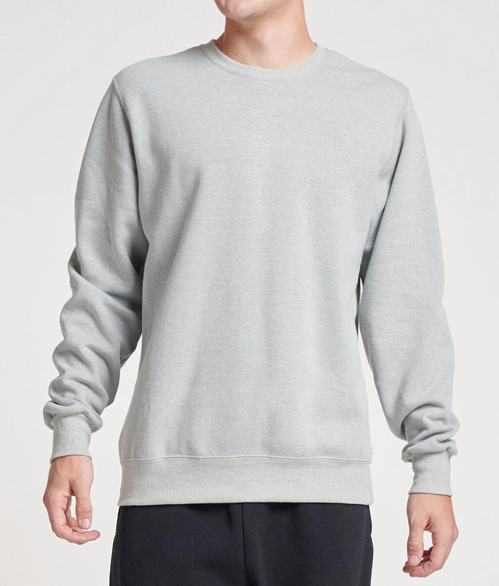 JERZEES Eco Premium Blend Sweatshirt Frost Grey Heather