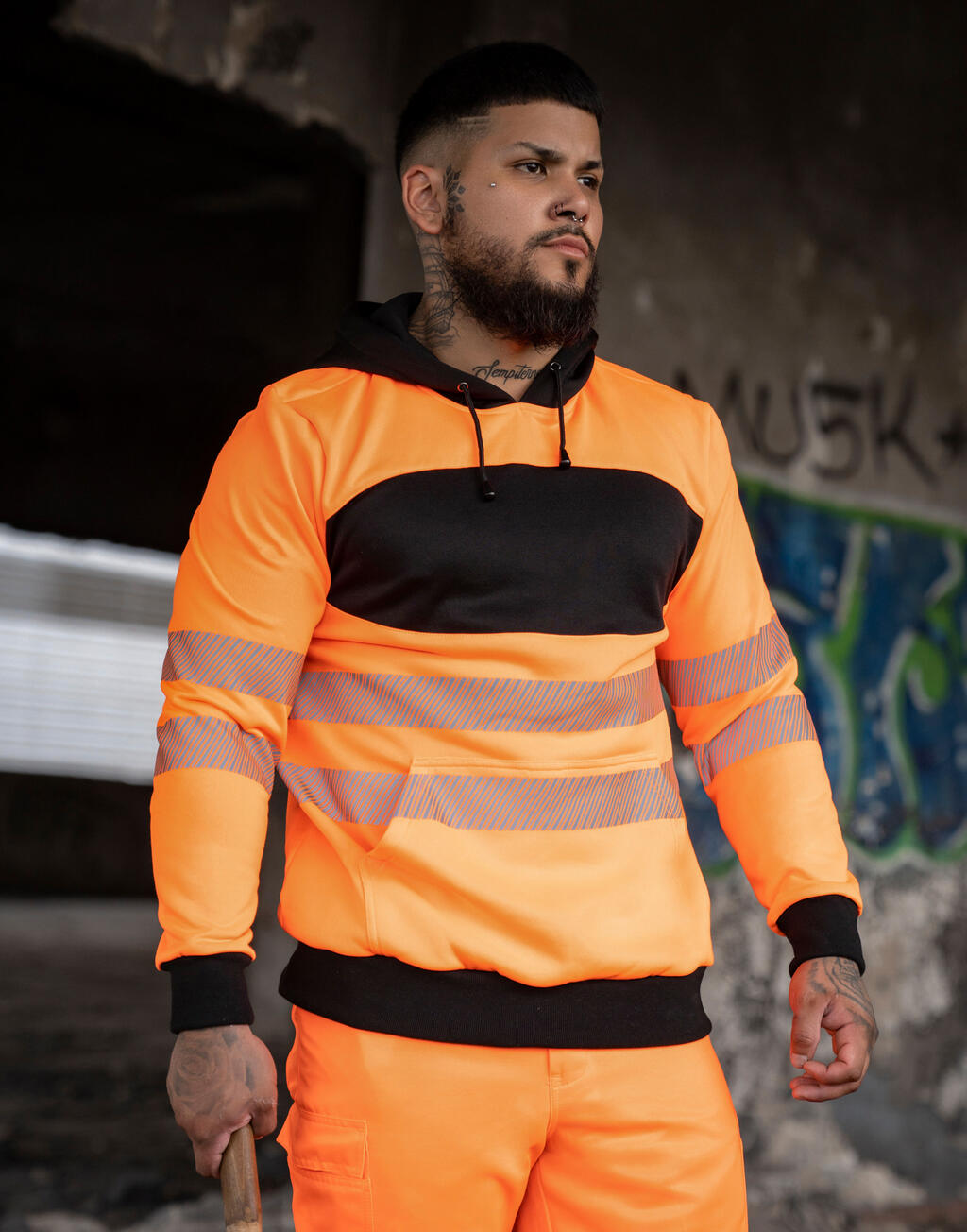 Korntex Sudadera con capucha EOS - Hi-Vis