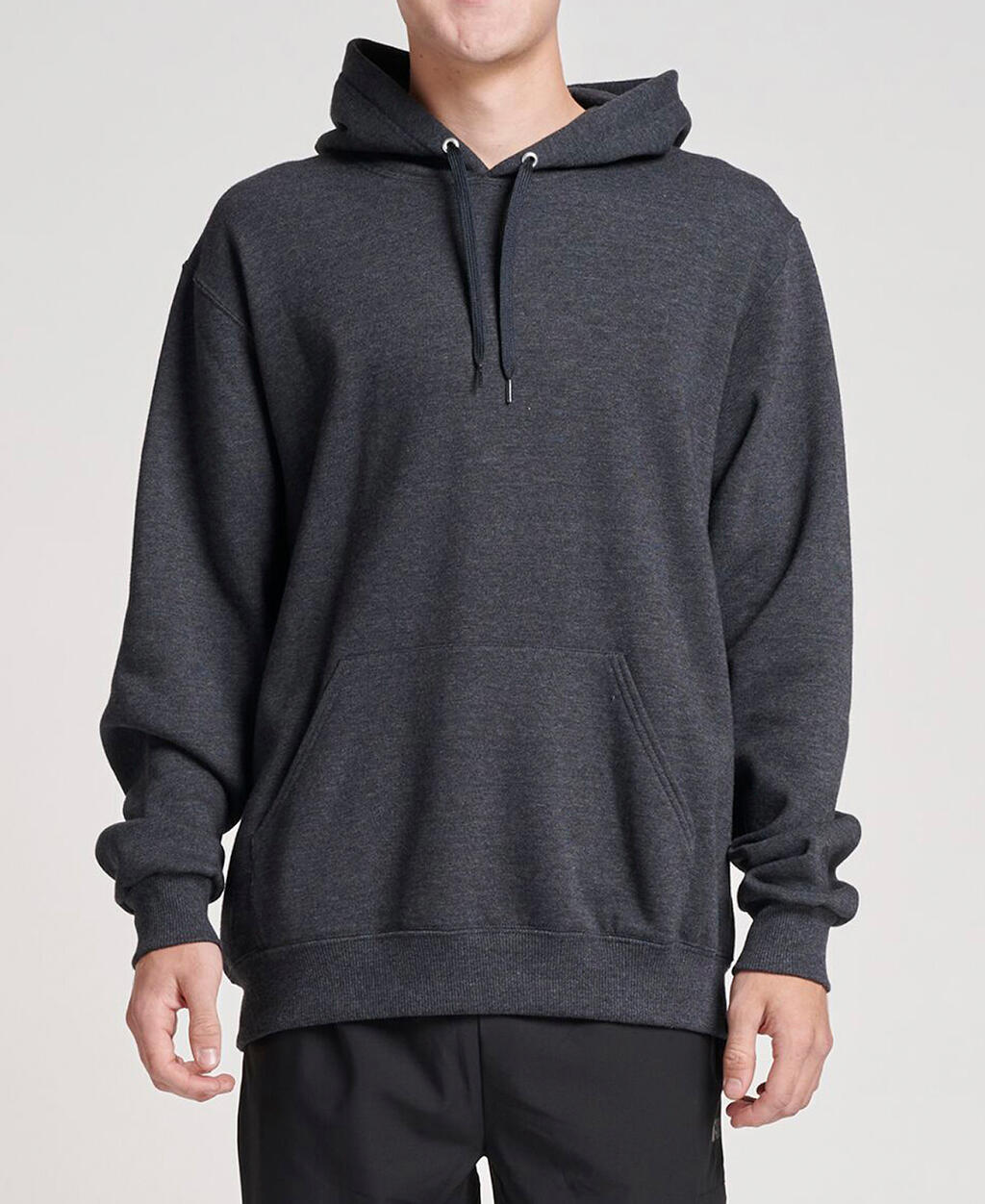 Sudadera con capucha JERZEES Eco Premium Blend Black Ink Heather