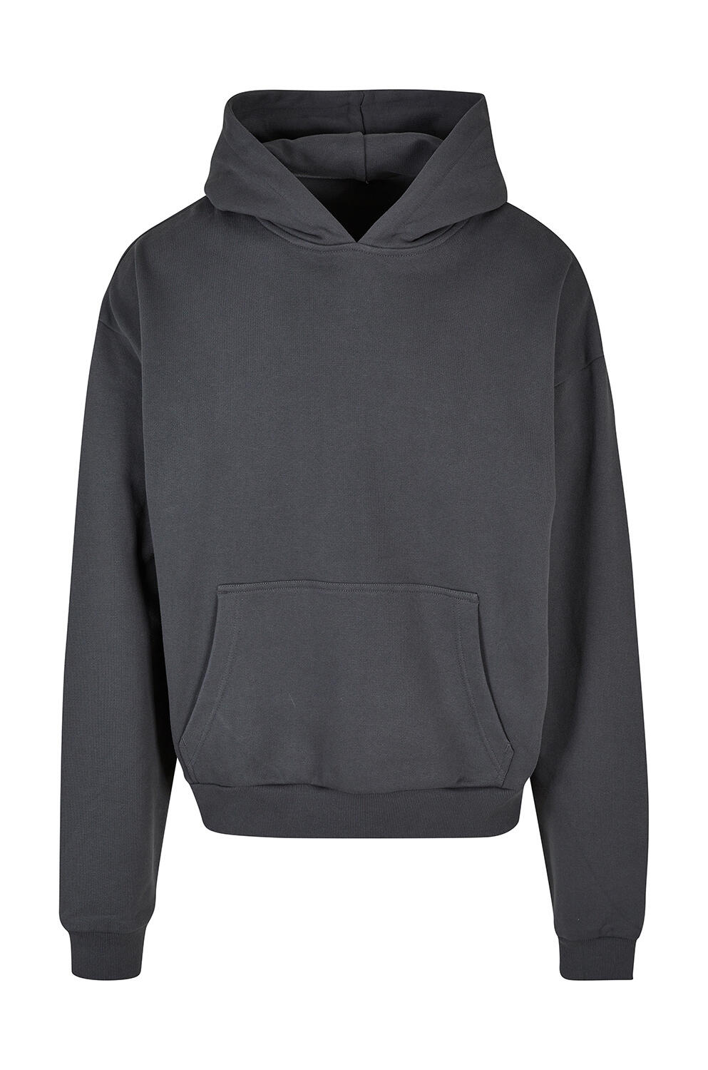 Ultra Heavy Cotton Box Hoody Dark Grey