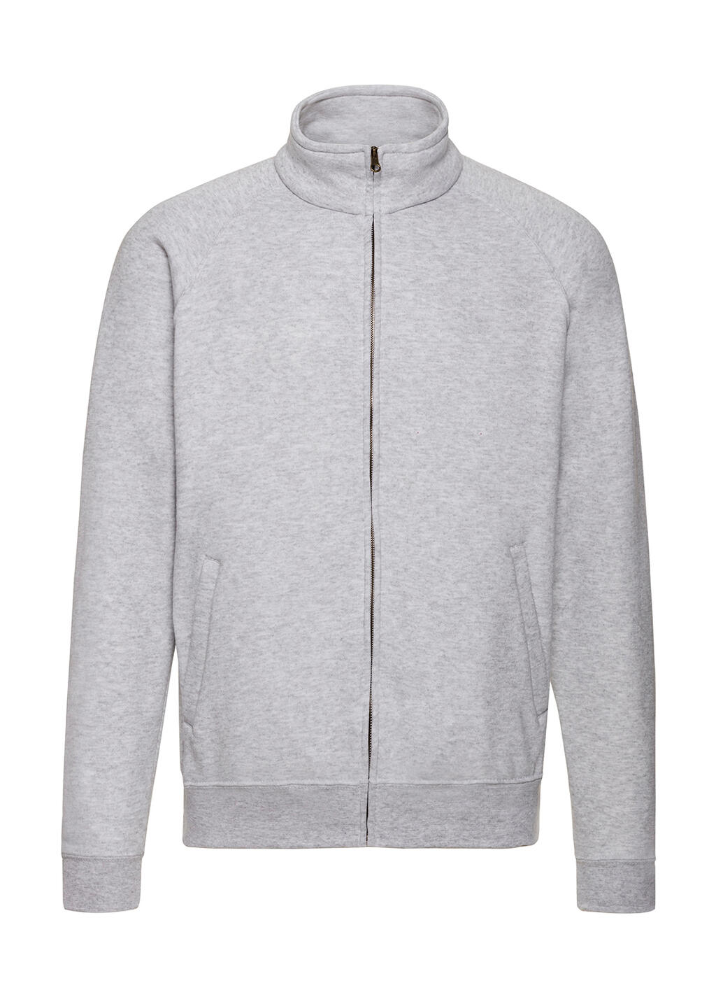 Sudadera cremallera entera Classic Heather Grey