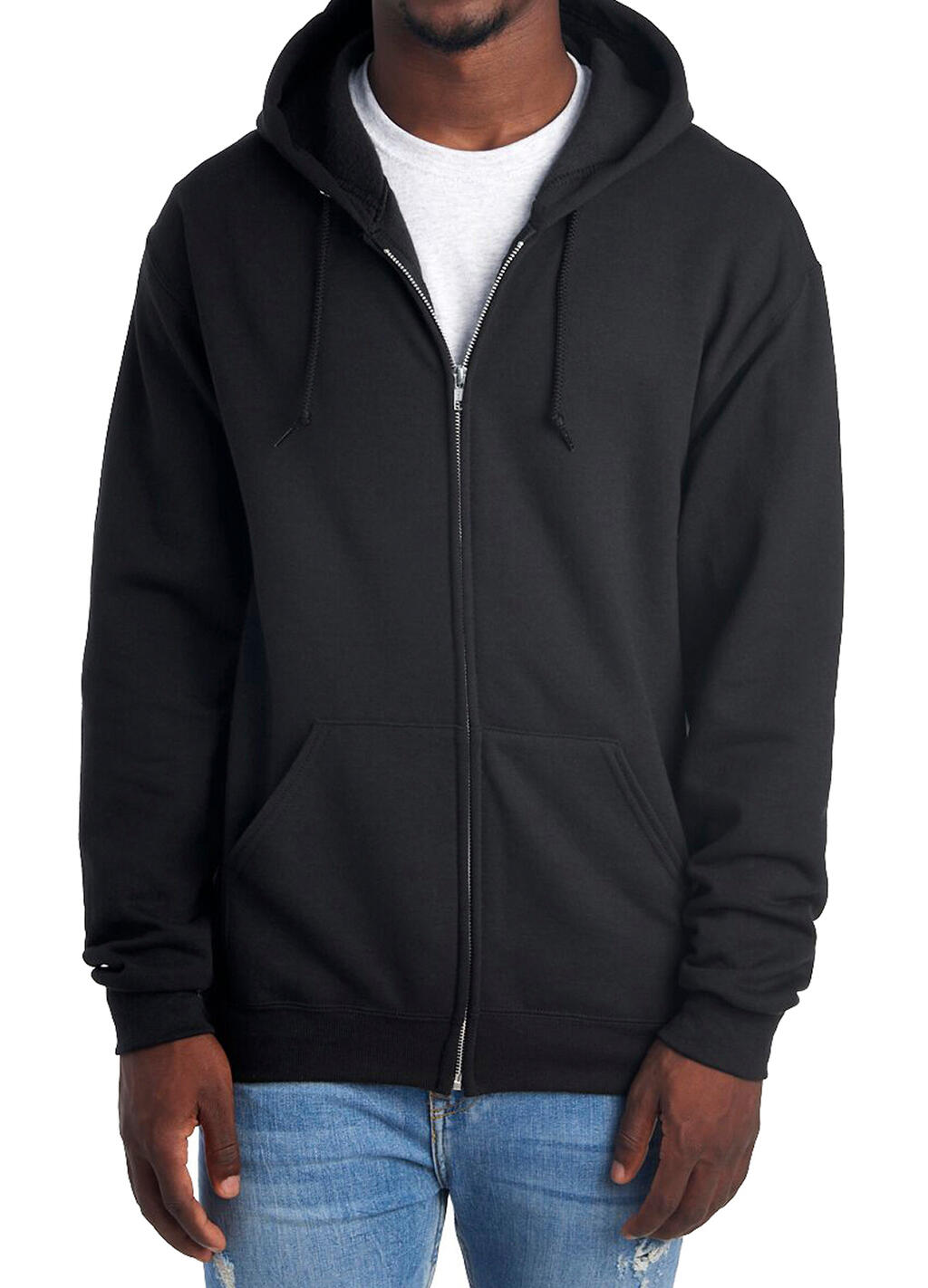 NuBlend Full-Zip Hooded Sweatshirt Black