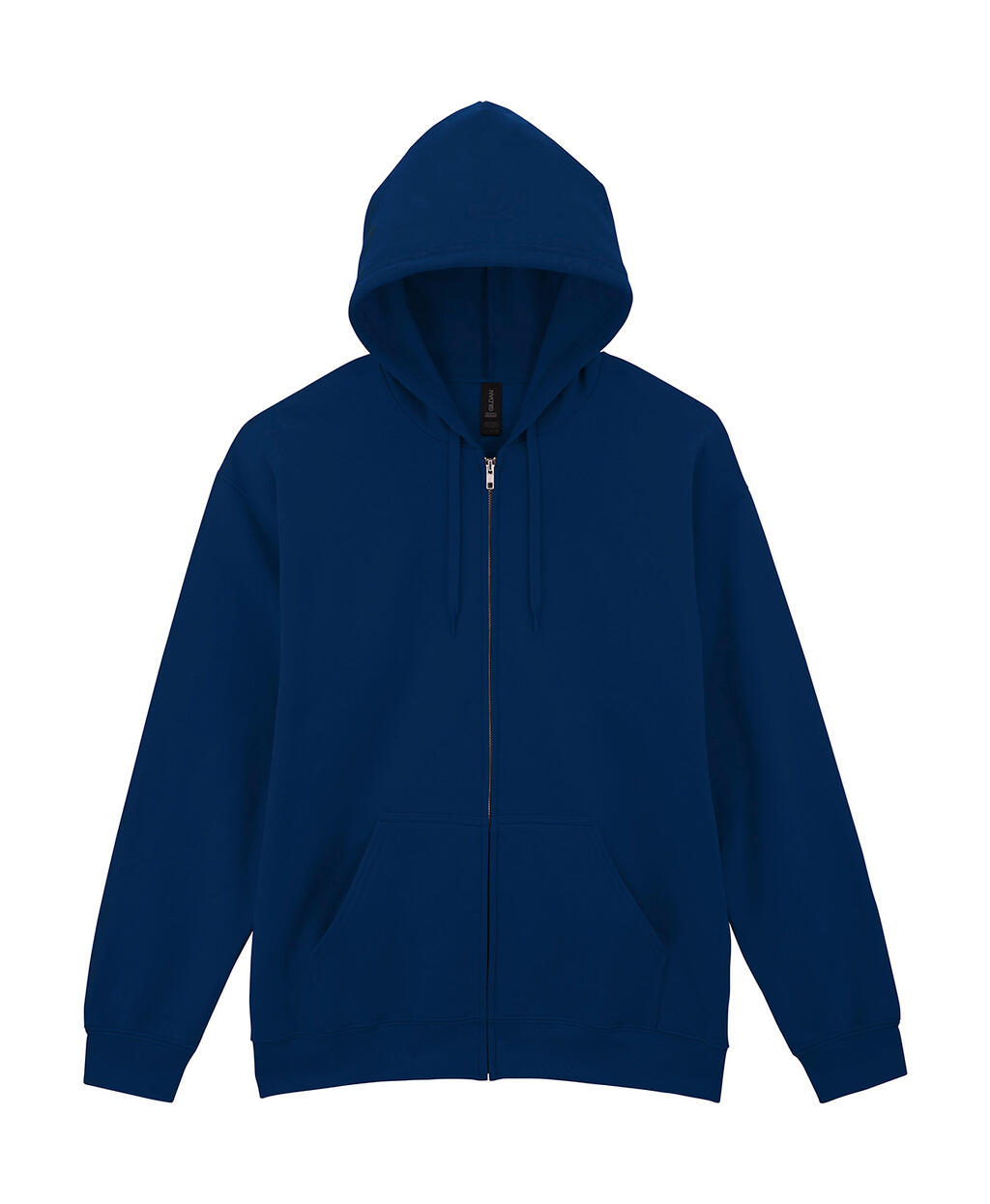 Sudadera con capucha Softstyle Midweigh cremallera Navy