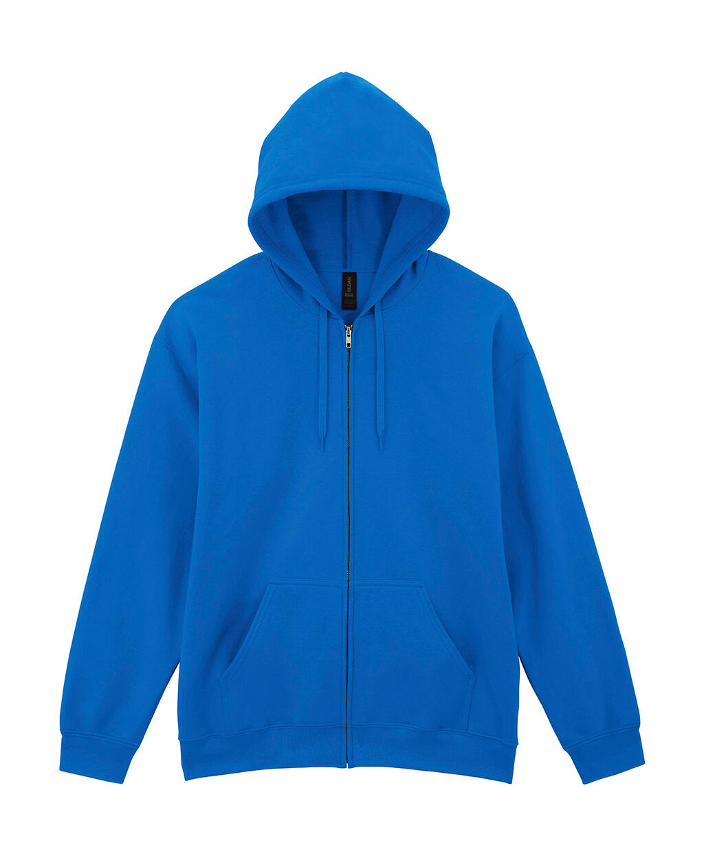 Sudadera con capucha Softstyle Midweigh cremallera Royal