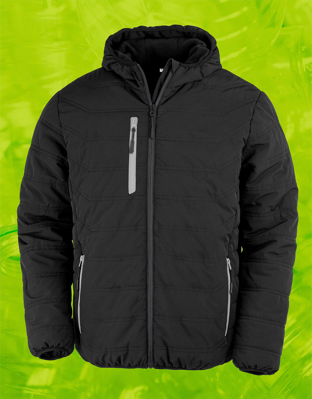 Chaqueta acolchada Invierno Black Compass Black/Grey