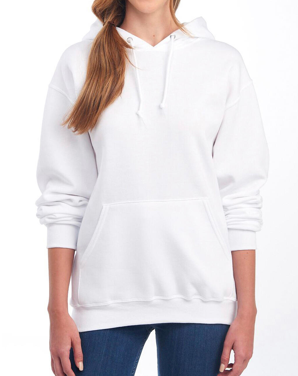 NuBlend Hooded Sweatshirt White