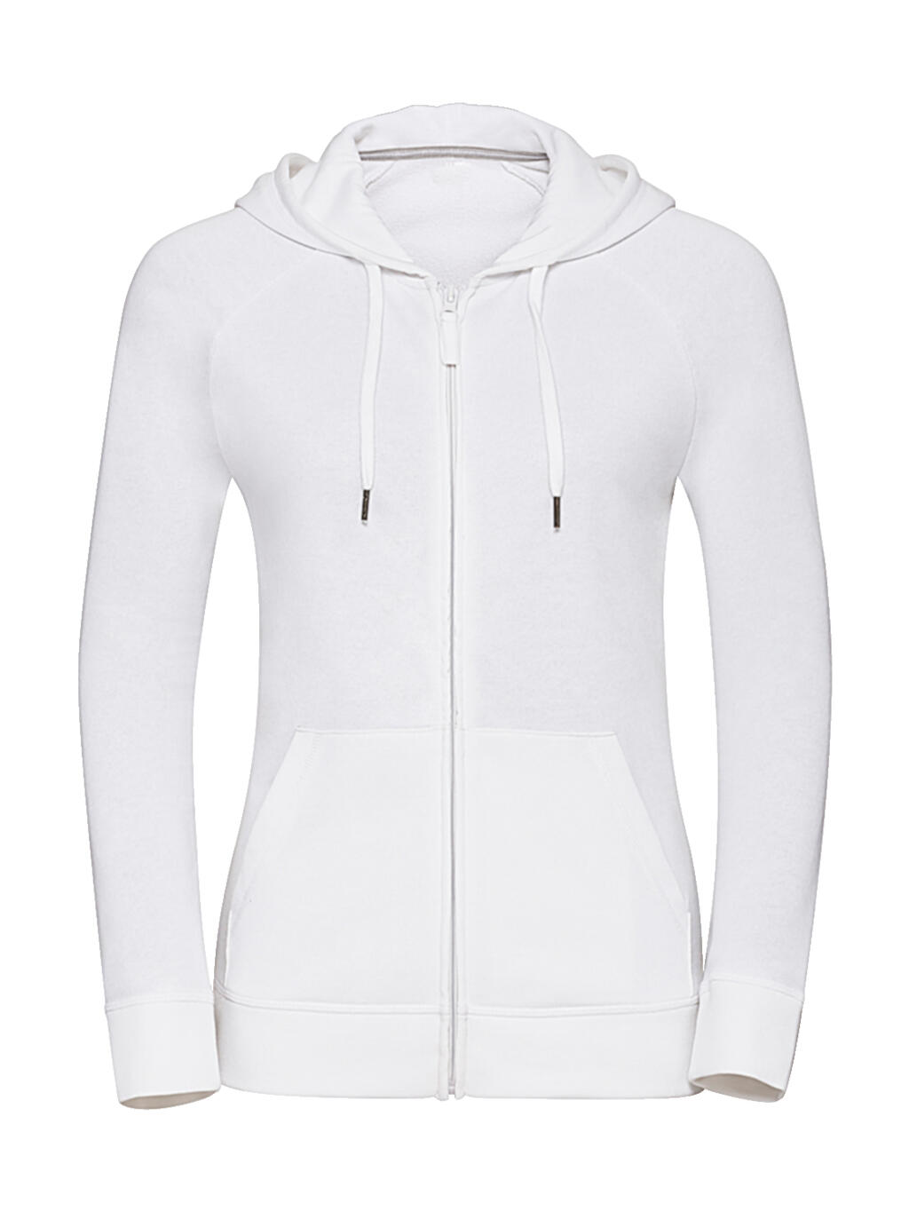 Sudadera mujer con cremallera HD White