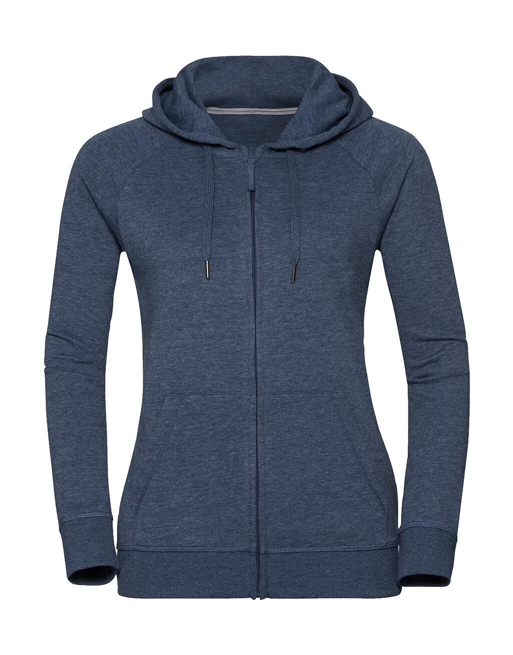 Sudadera mujer con cremallera HD Bright Navy Marl