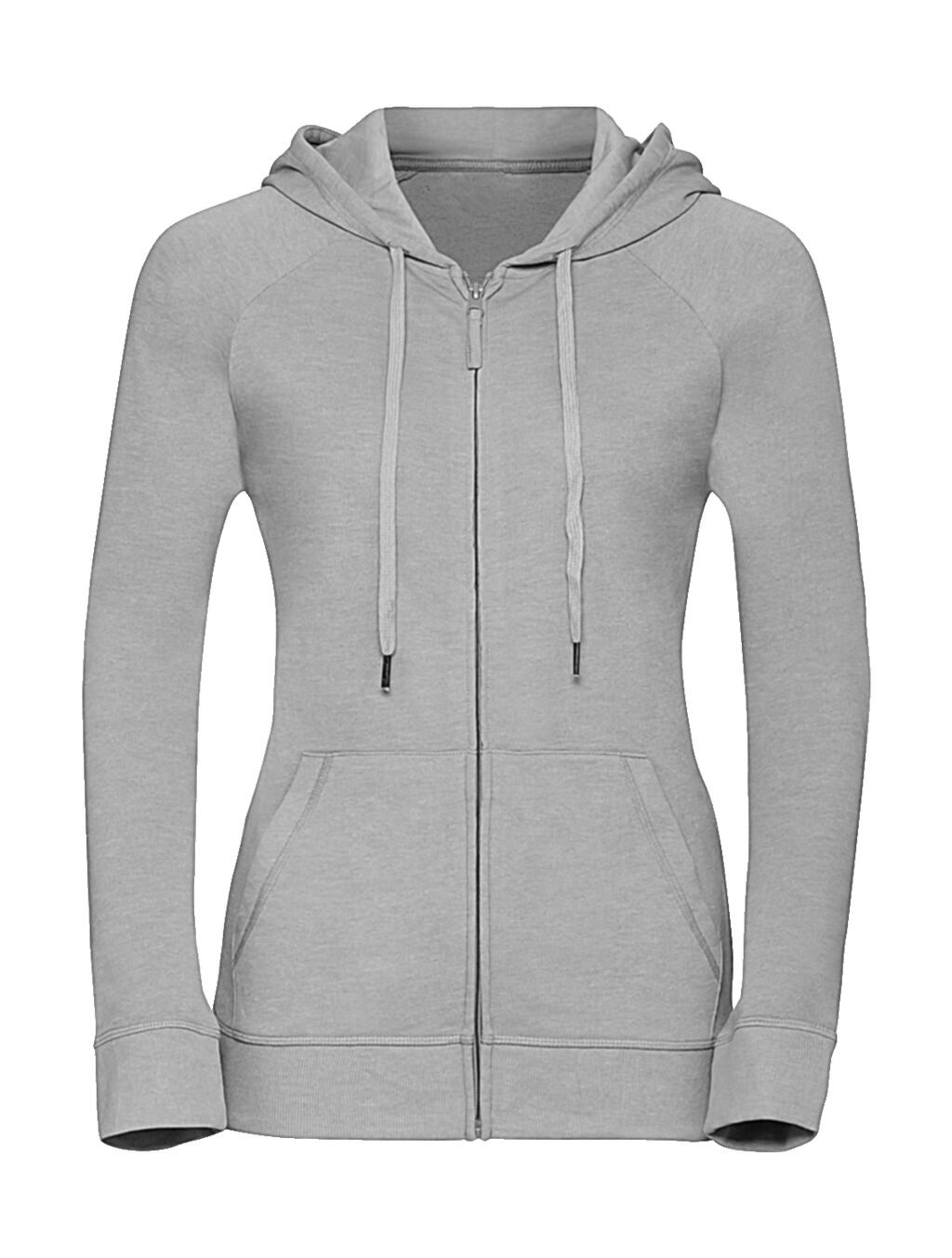 Sudadera mujer con cremallera HD Silver Marl