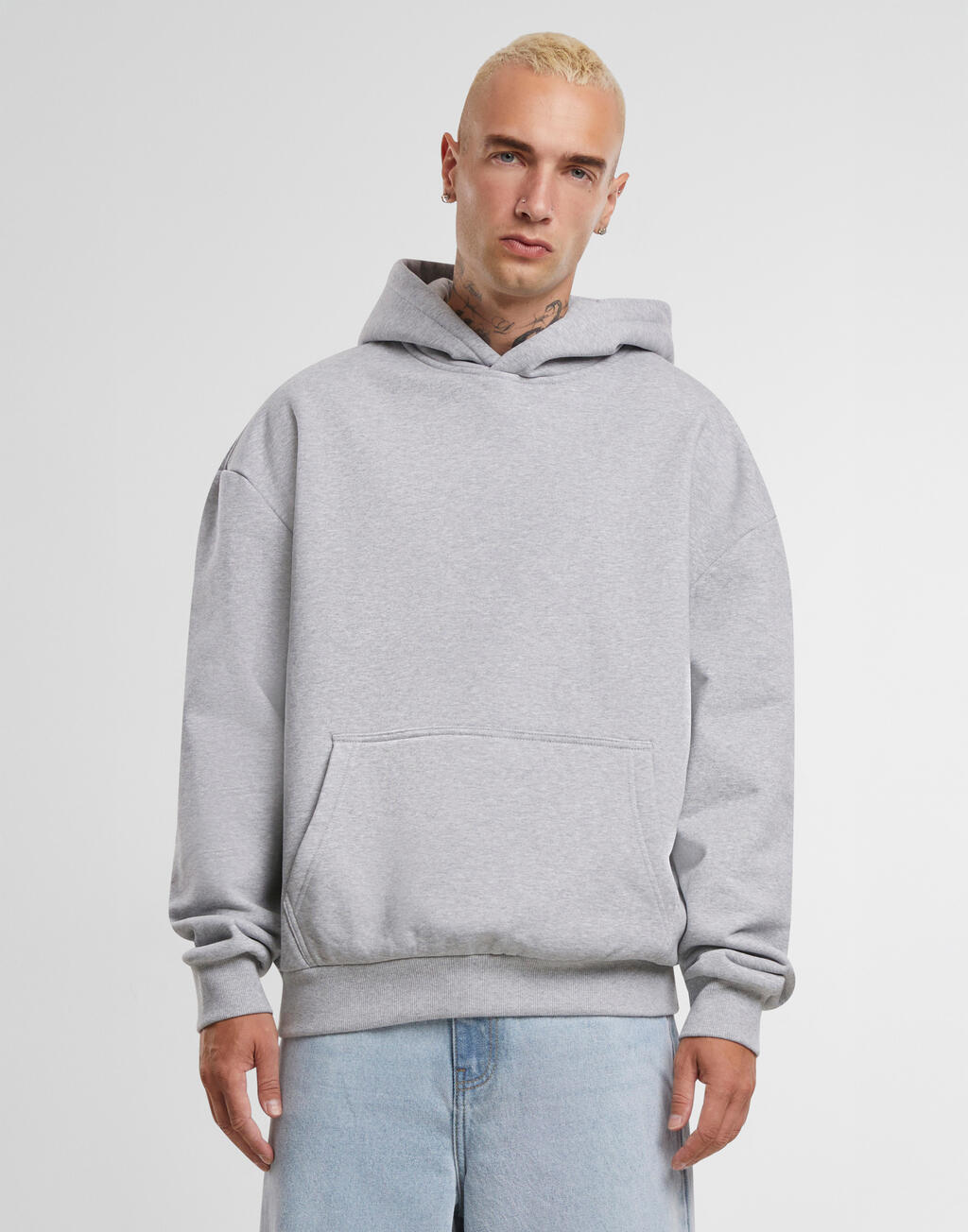  Build Your Brand Sudadera Oversize con Capucha Ultra Heavy otro