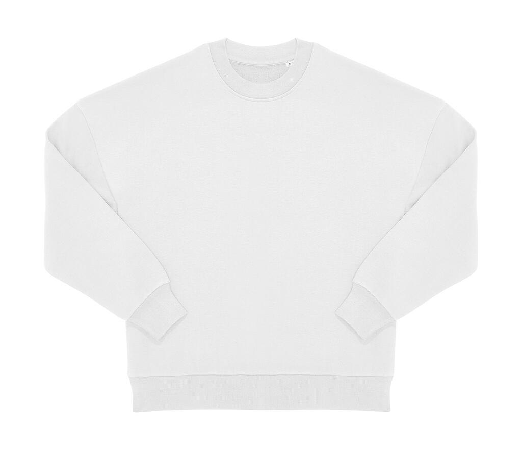 Sudadera de Cuello Redondo Influence White