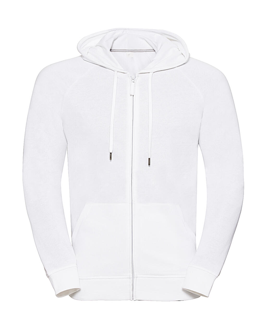 Sudadera hombre con cremallera HD White