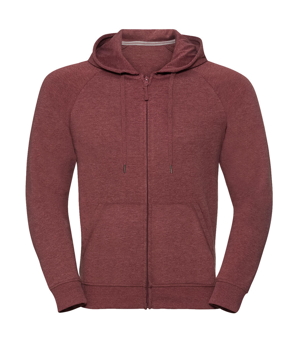 Sudadera hombre con cremallera HD Maroon Marl