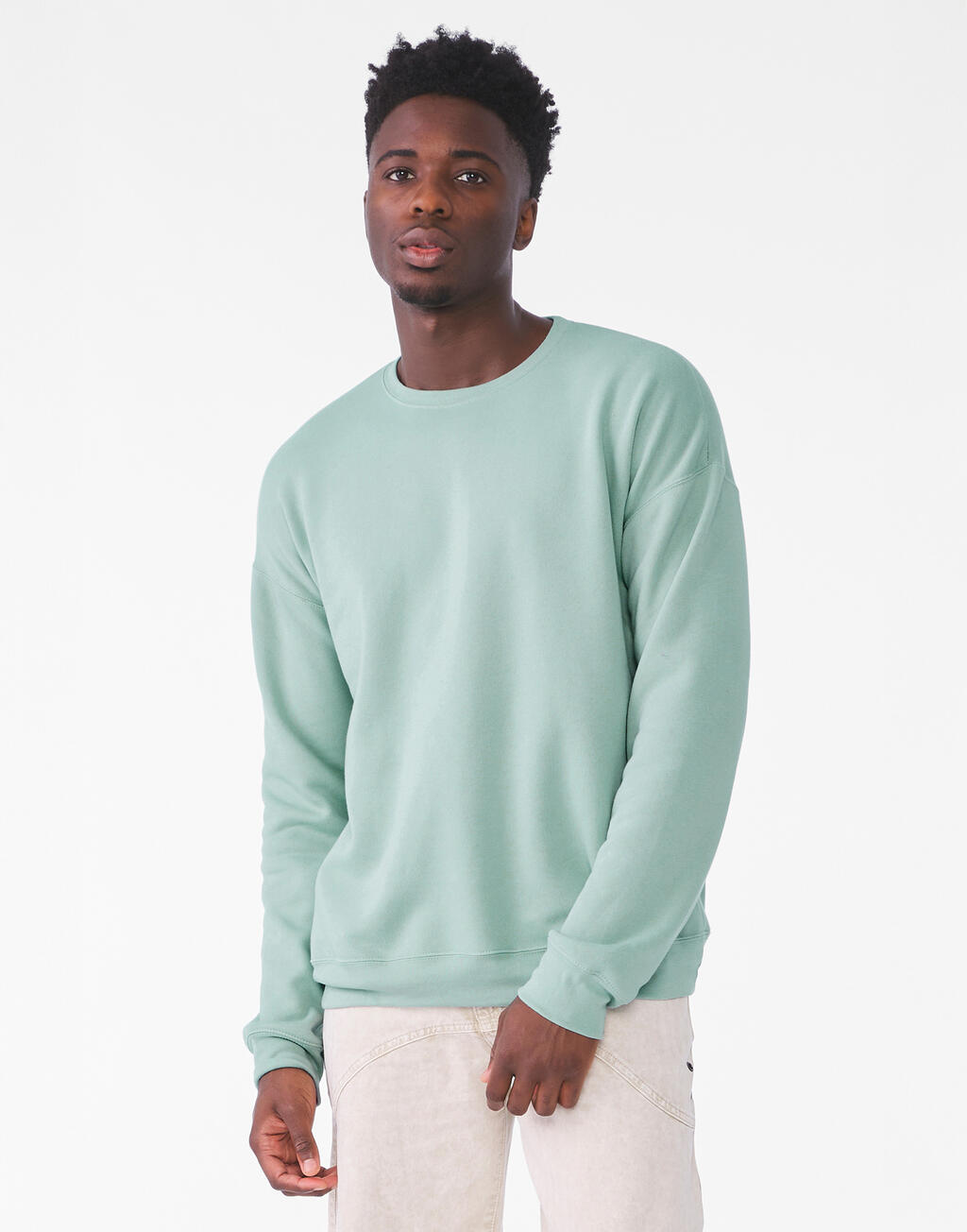  Bella Sudadera Drop manga montada unisexotro