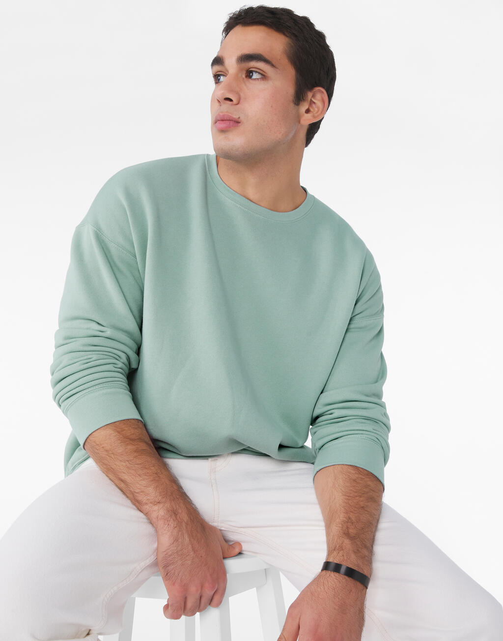  Bella Sudadera Drop manga montada unisexotro