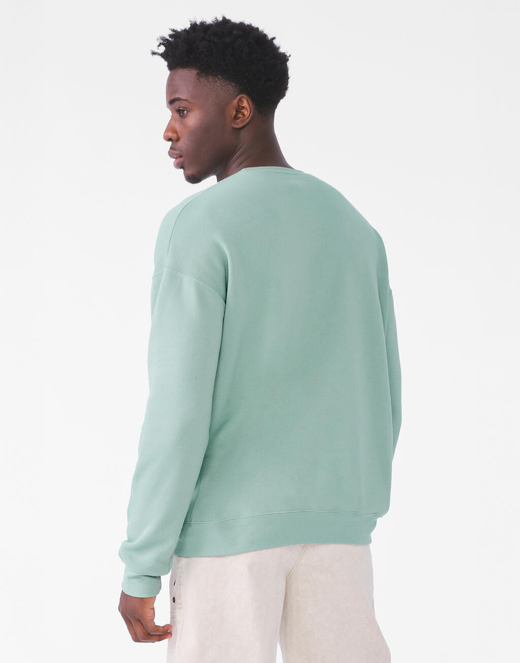  Bella Sudadera Drop manga montada unisexotro