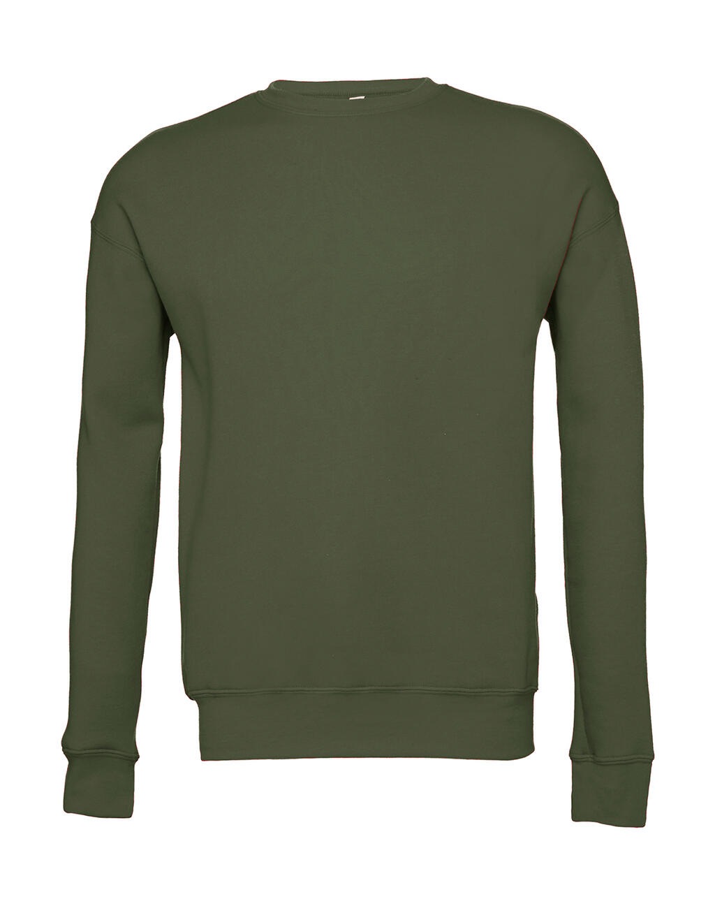 Sudadera Drop manga montada unisex Military Green