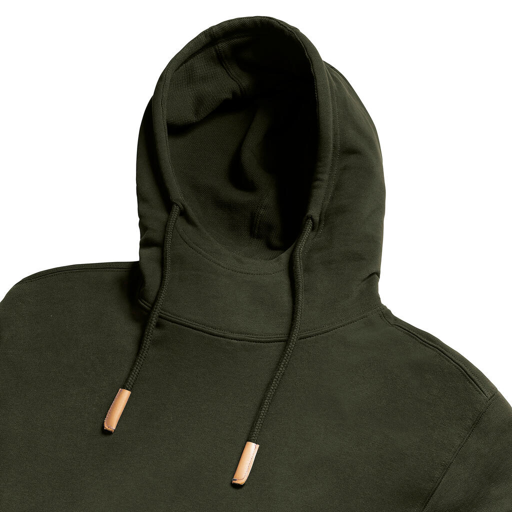 Sudadera con capucha de cuello alto Orgánica