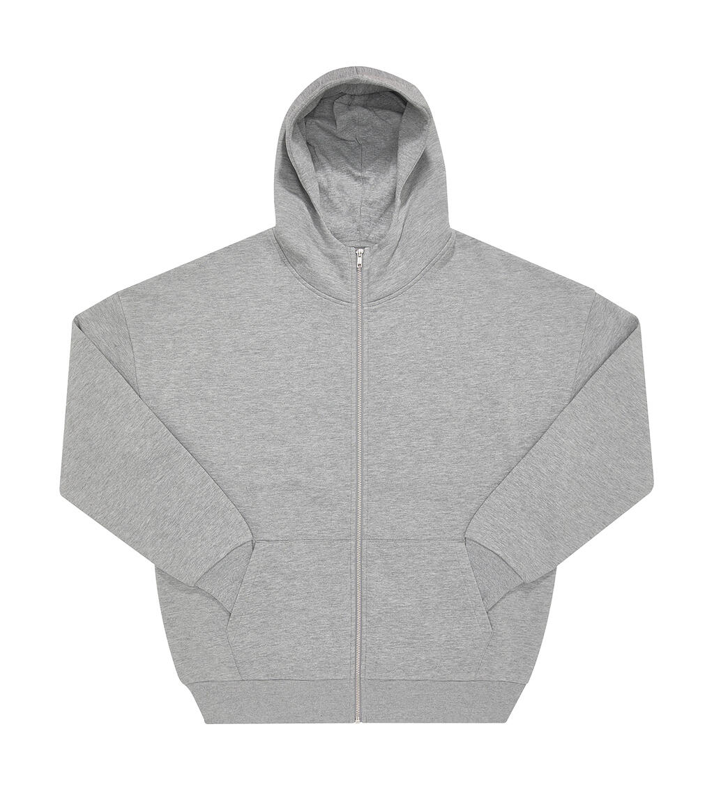 Chaqueta con Cremallera y Capucha Influence Sport Grey