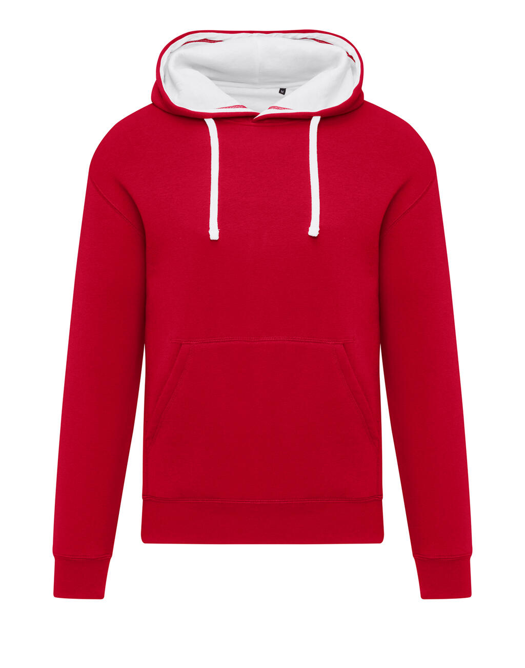 Originals Contrast Hooded Sweat Men Red/Snowwhite